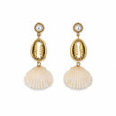 Brincos Ocean Pearl