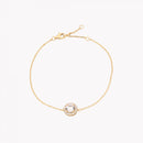 Pulseira S925 redonda transparente