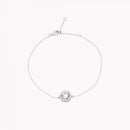Pulseira S925 redonda transparente