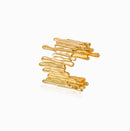 Anel Escultural Texturizado