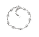 Pulseira com Elos Orgânicos Texturizados