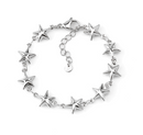 Pulseira Aço com Estrelas do Mar