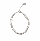 Pulseira aço tripla