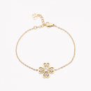 Pulseira de Aço Trevo