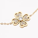 Pulseira de Aço Trevo