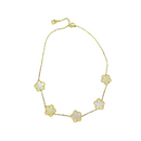 Colar de Trevos Brancos