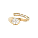 Anel Delicate com zircônias