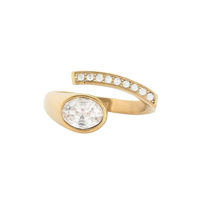 Anel Delicate com zircônias