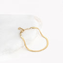 Pulseira em aço simples 3mm