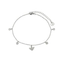 Pulseira de pé aço abelha