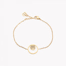 Pulseira em aço árvore da vida