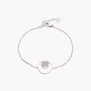 Pulseira em aço árvore da vida