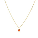 Colar Delicate Cristal Vermelho