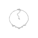 Pulseira de pé corações