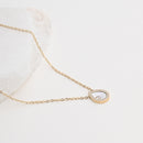 Colar medrepérola oval