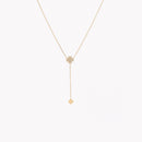 Colar em pendente trevo